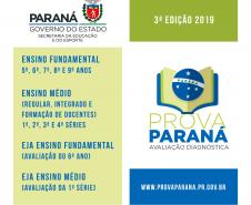 Chamadas elaboradas pelos professores e alunos para a 3ª edição da Prova Paraná - 24 de setembro