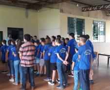 Escola Estadual do Campo São João - Escolas em dualidade tem seu primeiro dia de aula juntas. Houve uma bela recepção aos alunos.