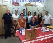 O NRE de Goioerê iniciou a semana com reuniôes in loco