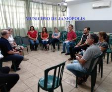 O NRE de Goioerê iniciou a semana com reuniôes in loco