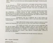 NRE de Goioerê - Conscientização sobre o perigo da dengue
