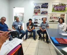 Terça-feira 11/02 - A Chefia do NRE - reuniões in loco nos municípios jurisdicionados