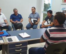 Terça-feira 11/02 - A Chefia do NRE - reuniões in loco nos municípios jurisdicionados