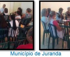 Cumprindo agenda, a chefia do NRE e equipe visitam os municípios jurisdicionados