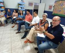 Cumprindo agenda, a chefia do NRE e equipe visitam os municípios jurisdicionados