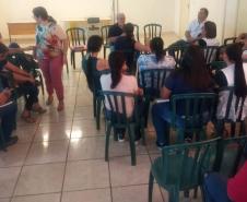 Cumprindo agenda, a chefia do NRE e equipe visitam os municípios jurisdicionados