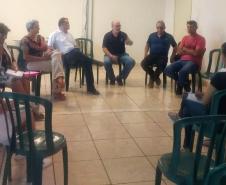 Cumprindo agenda, a chefia do NRE e equipe visitam os municípios jurisdicionados