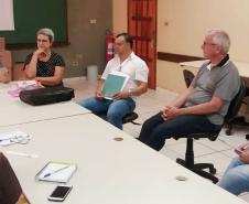 Seguindo o cronograma, a Chefia do NRE e equipe visitaram os municípios de Mariluz e Moreira Sales