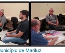 Seguindo o cronograma, a Chefia do NRE e equipe visitaram os municípios de Mariluz e Moreira Sales