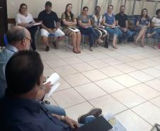 Chefia do Núcleo Regional de Educação e equipe encerram a jornada de reuniões dessa semana