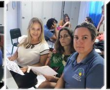 Reunião na Escola Estadual do Campo Palmital