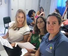 Reunião na Escola Estadual do Campo Palmital