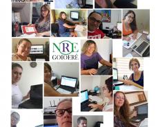EQUIPE DO NRE ATENDENDO AS DEMANDAS DA EDUCAÇÃO EM PERÍODO DE TELETRABALHO