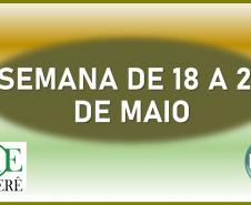 AÇÕES DA CHEFIA E EQUIPE DO NÚCLEO REGIONAL DE EDUCAÇÃO DE GOIOERÊ NA SEMANA DE 18 A 22 DE MAIO