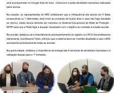 Videoconferência (Live) sobre o sistema Livro de Registro de Classe On-line – LRCO