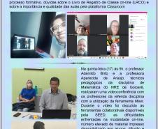 Ações da Chefia e Equipe do Núcleo Regional de Educação de Goioerê na Semana de 15 a 19 de Junho