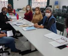 Ações da chefia e equipe do Núcleo Regional de Educação de Goioerê na semana de 06 a 10 de julho