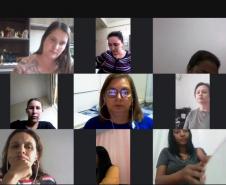Reunião online com a direção e pedagogos das escolas que atendem a modalidade de educação especial