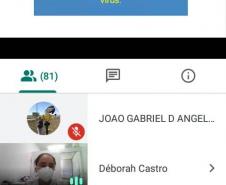 UEM promove videoconferência sobre o COVID-19 para a Escola Estadual Moreira Salles