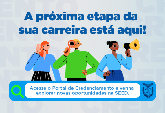 Banner para Credenciamento de Servidores
