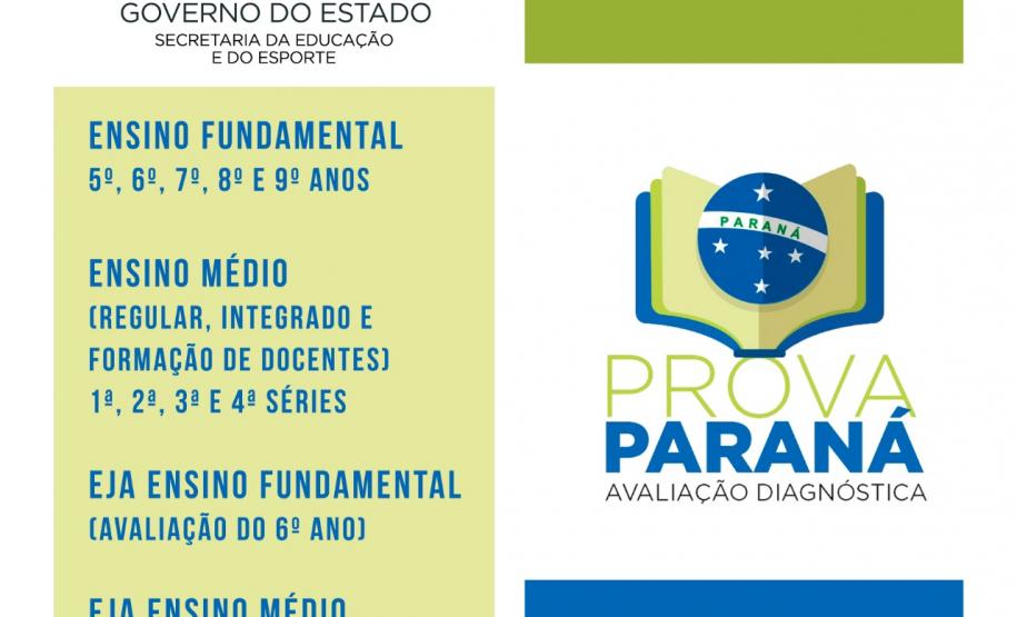Chamadas elaboradas pelos professores e alunos para a 3ª edição da Prova Paraná - 24 de setembro