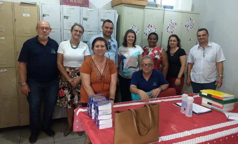 O NRE de Goioerê iniciou a semana com reuniôes in loco