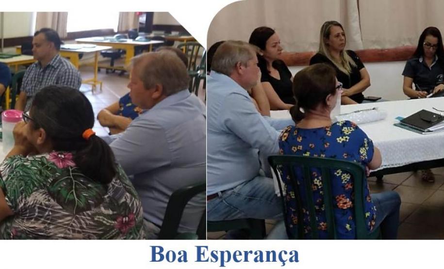 Terça-feira 11/02 - A Chefia do NRE - reuniões in loco nos municípios jurisdicionados