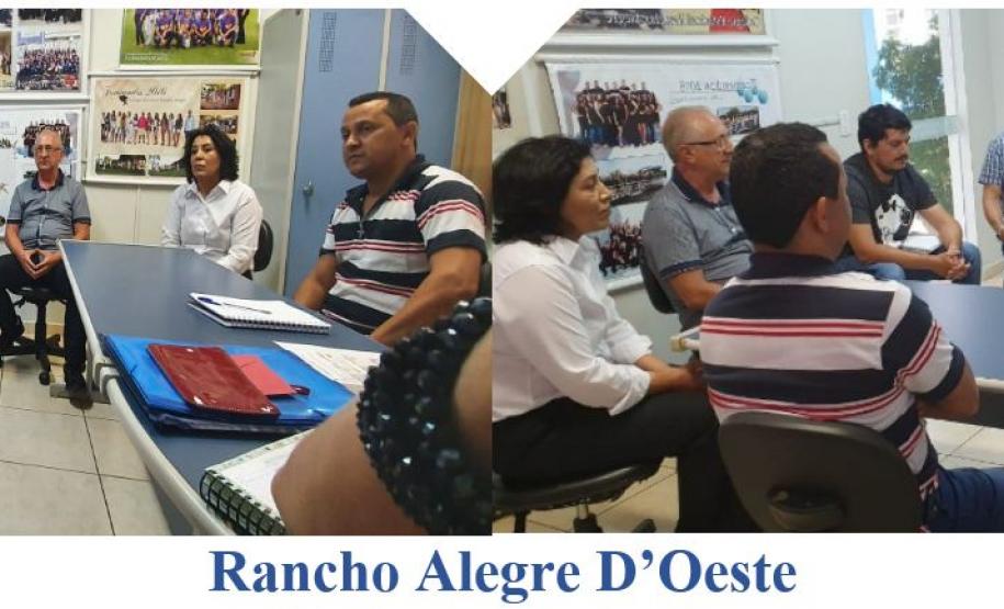 Terça-feira 11/02 - A Chefia do NRE - reuniões in loco nos municípios jurisdicionados