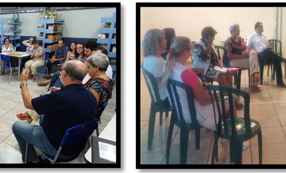 Cumprindo agenda, a chefia do NRE e equipe visitam os municípios jurisdicionados