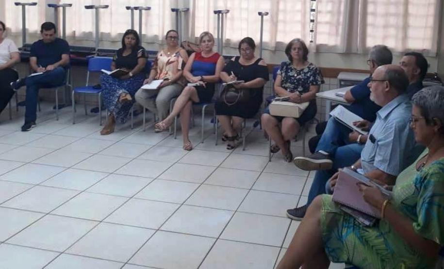 Chefia do Núcleo Regional de Educação e equipe encerram a jornada de reuniões dessa semana Chefia do Núcleo Regional de Educação e equipe encerram a jornada de reuniões dessa semana