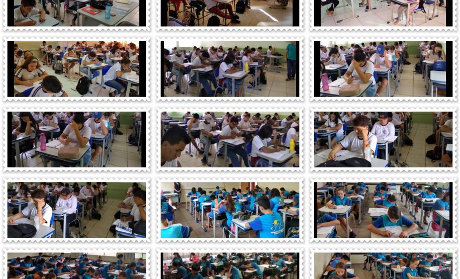 A aplicação da Prova Paraná no NRE de Goioerê foi tranquila e teve um número satisfatório de alunos participantes.