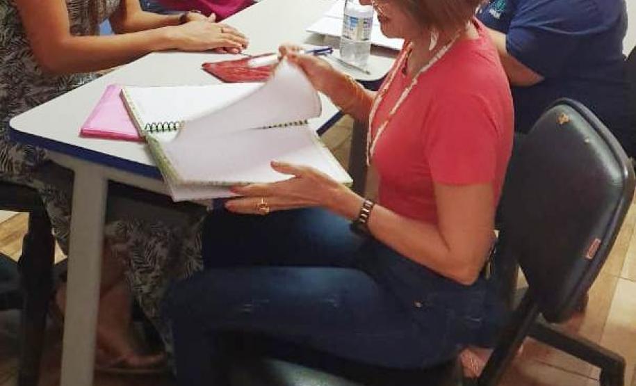 Reunião na Escola do Campo - Multianos, Dona Leopoldina sobre PPP, PTD, Desafios Sócio Curriculares, Planos de Aula/Sequência didática