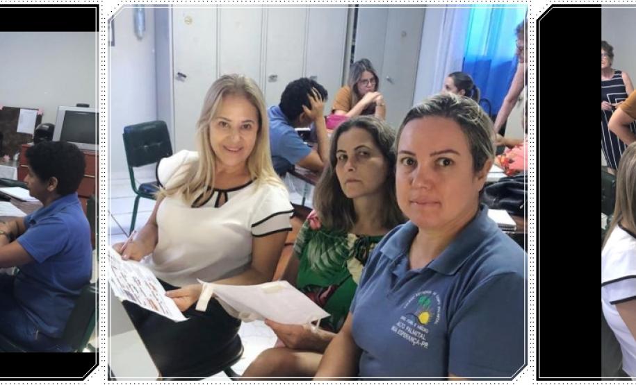 Reunião na Escola Estadual do Campo Palmital