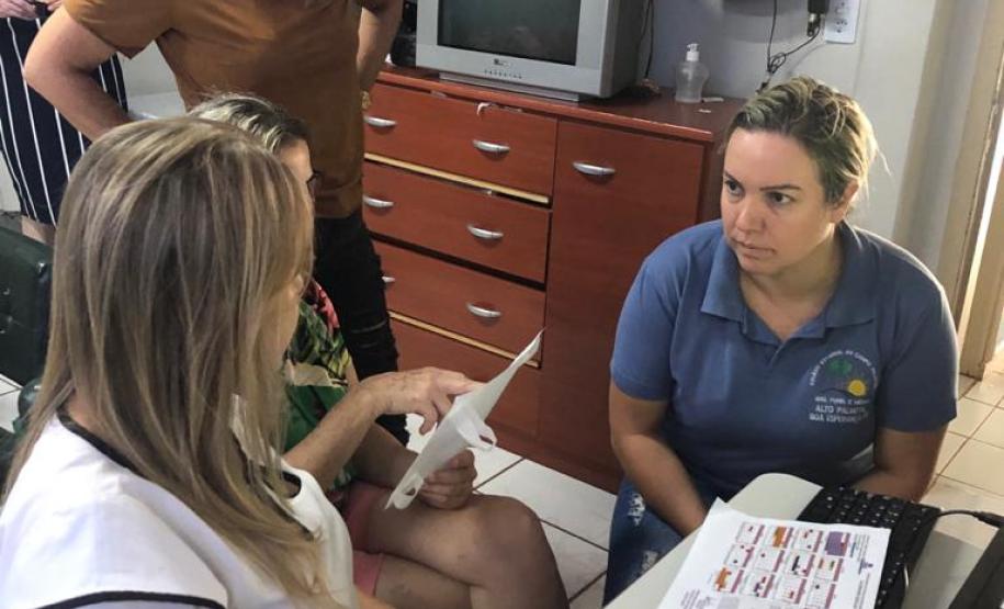 Reunião na Escola Estadual do Campo Palmital