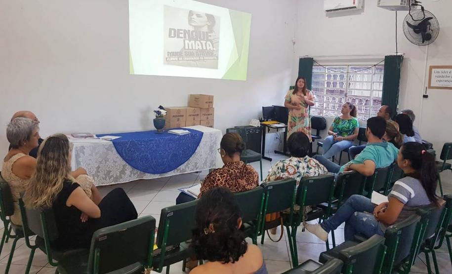Reunião com os diretores das escolas estaduais do município de Goioerê na terça-feira (10) no Auditório do NRE
