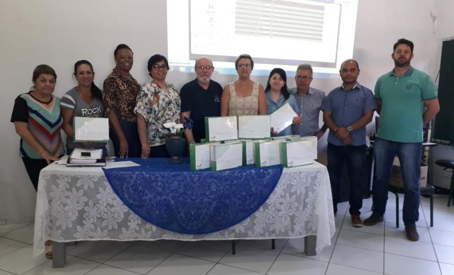 Reunião com os diretores das escolas estaduais do município de Goioerê na terça-feira (10) no Auditório do NRE