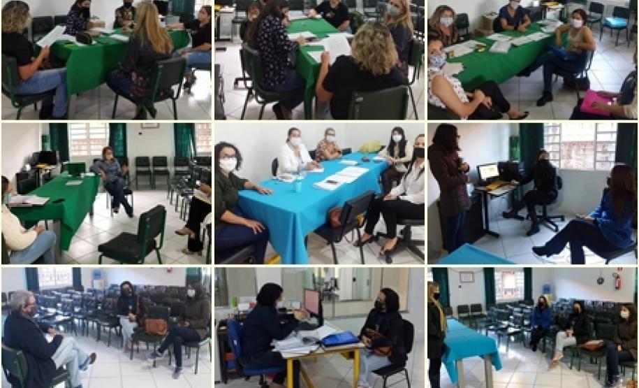 AÇÕES DA CHEFIA E EQUIPE DO NÚCLEO REGIONAL DE EDUCAÇÃO DE GOIOERÊ NA SEMANA DE 4 A 8 DE MAIO