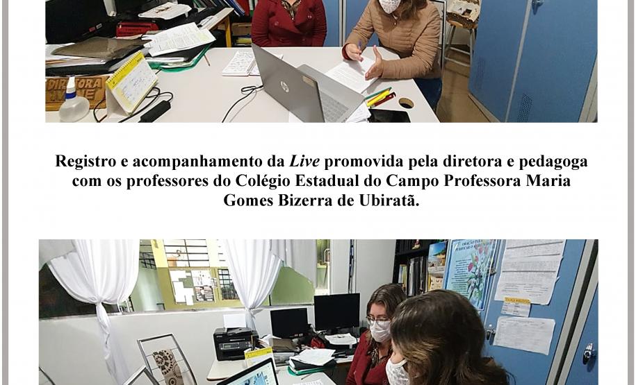 AÇÕES DA CHEFIA E EQUIPE DO NÚCLEO REGIONAL DE EDUCAÇÃO DE GOIOERÊ NA SEMANA DE 25 A 29 DE MAIO