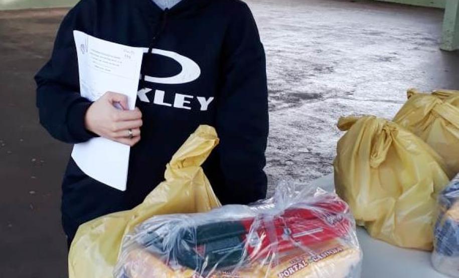 5.ª Distribuição dos Kits da Merenda Escolar e o Programa Leite das Crianças