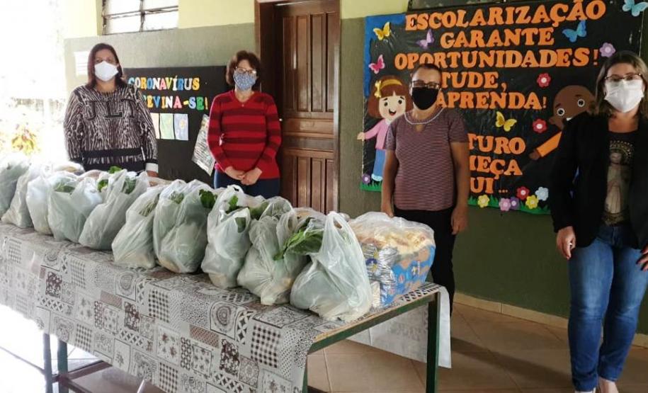 5.ª Distribuição dos Kits da Merenda Escolar e o Programa Leite das Crianças