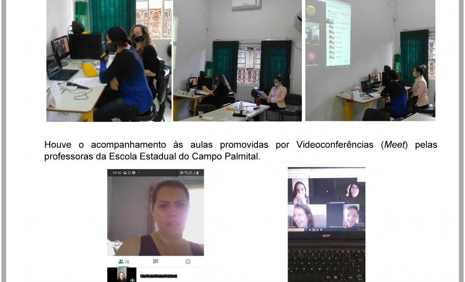 Ações da Chefia e Equipe do Núcleo Regional de Educação de Goioerê na Semana de 08 a 10 Junho