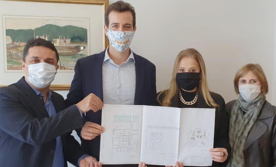 Betinho Lima e Douglas Fabrício anunciam nova sede do Núcleo de Educação de Goioerê