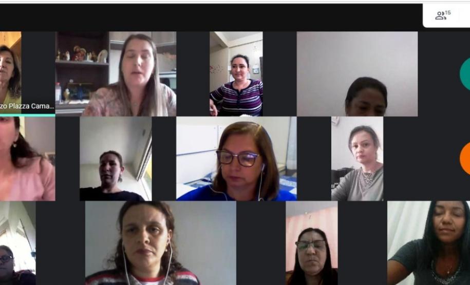 Reunião online com a direção e pedagogos das escolas que atendem a modalidade de educação especial