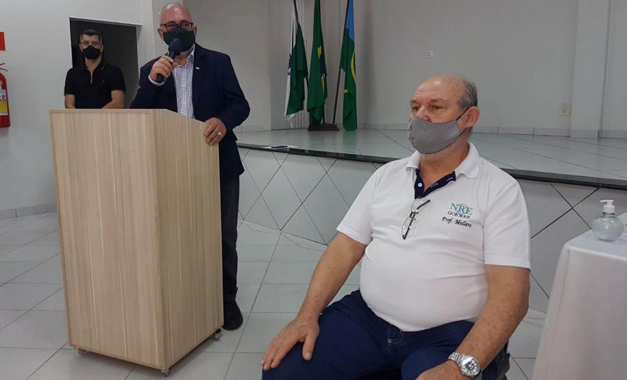 Assinatura de ordens de serviços e vistoria em projetos do Governo do Paraná na cidade de Goioerê