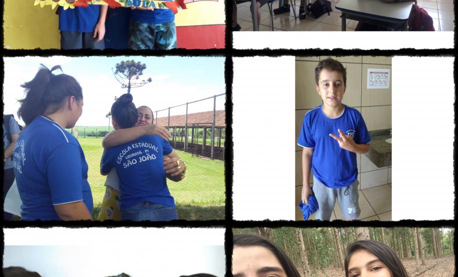 Homenagem ao Estudante - Escola Estadual do Campo São João Fotos: Antes e depois da pandemia.