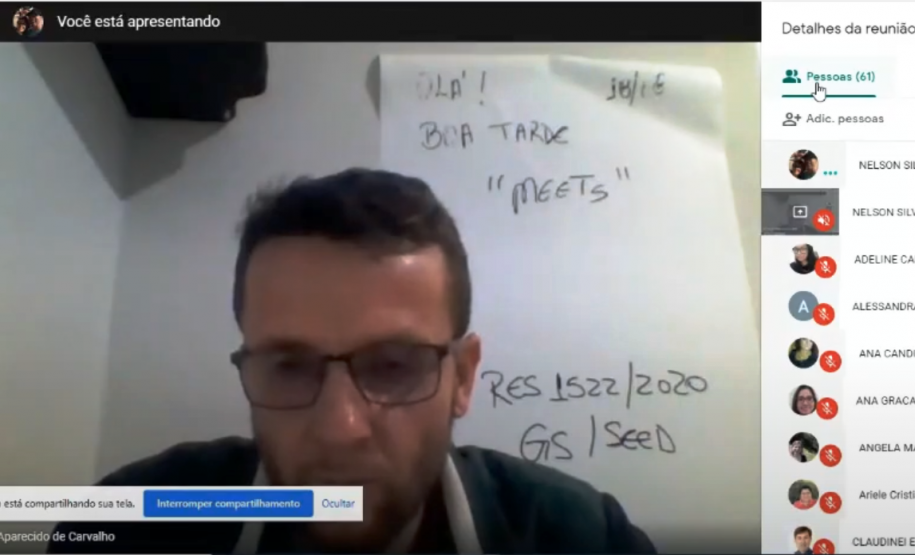 CRTE DO NRE DE GOIOERÊ PROMOVE CAPACITAÇÃO AOS PROFISSIONAIS DA EDUCAÇÃO PARA USO DAS FERRAMENTAS EDUCACIONAIS REMOTAS