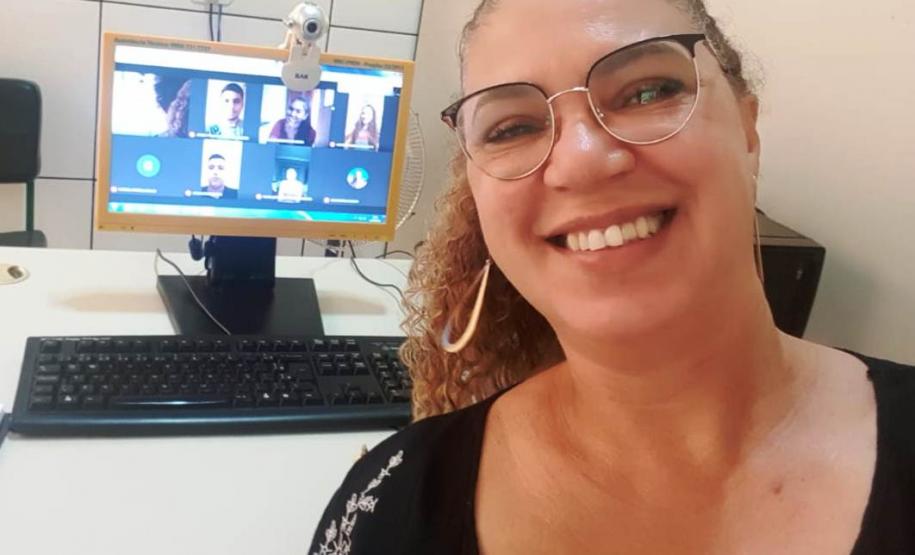 Google Meet com os alunos dos grêmios estudantis e representantes de escolas