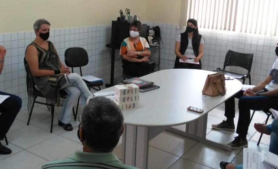 Reuniões com os Secretários Municipais da Educação e com os diretores das 31 escolas estaduais