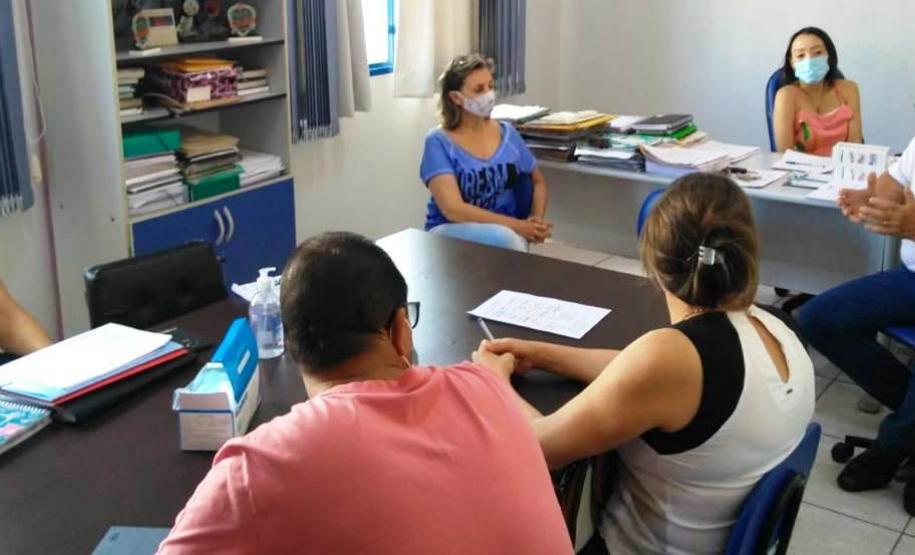 Reuniões com os Secretários Municipais da Educação e com os diretores das 31 escolas estaduais