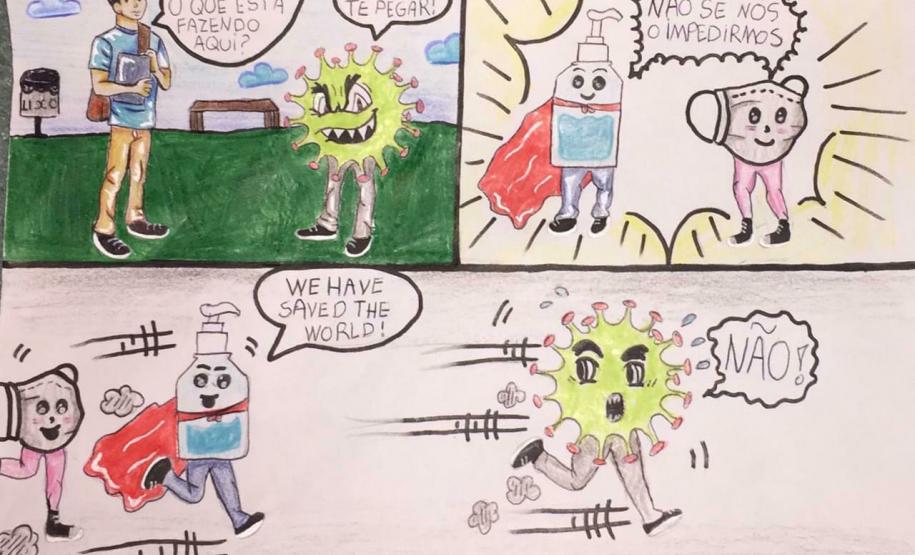 Escola Estadual do Campos São João - Trabalhos da Semana do Conhecimento que se destacou